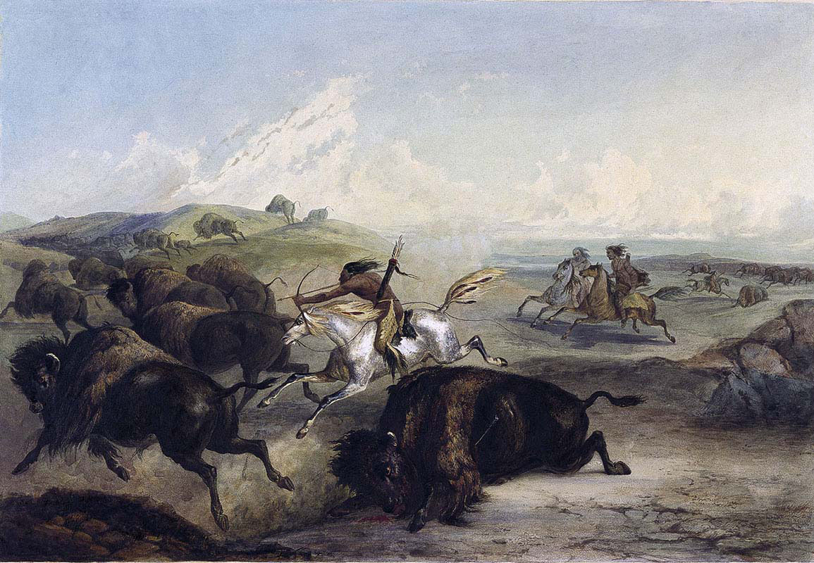 Hunting the Bison